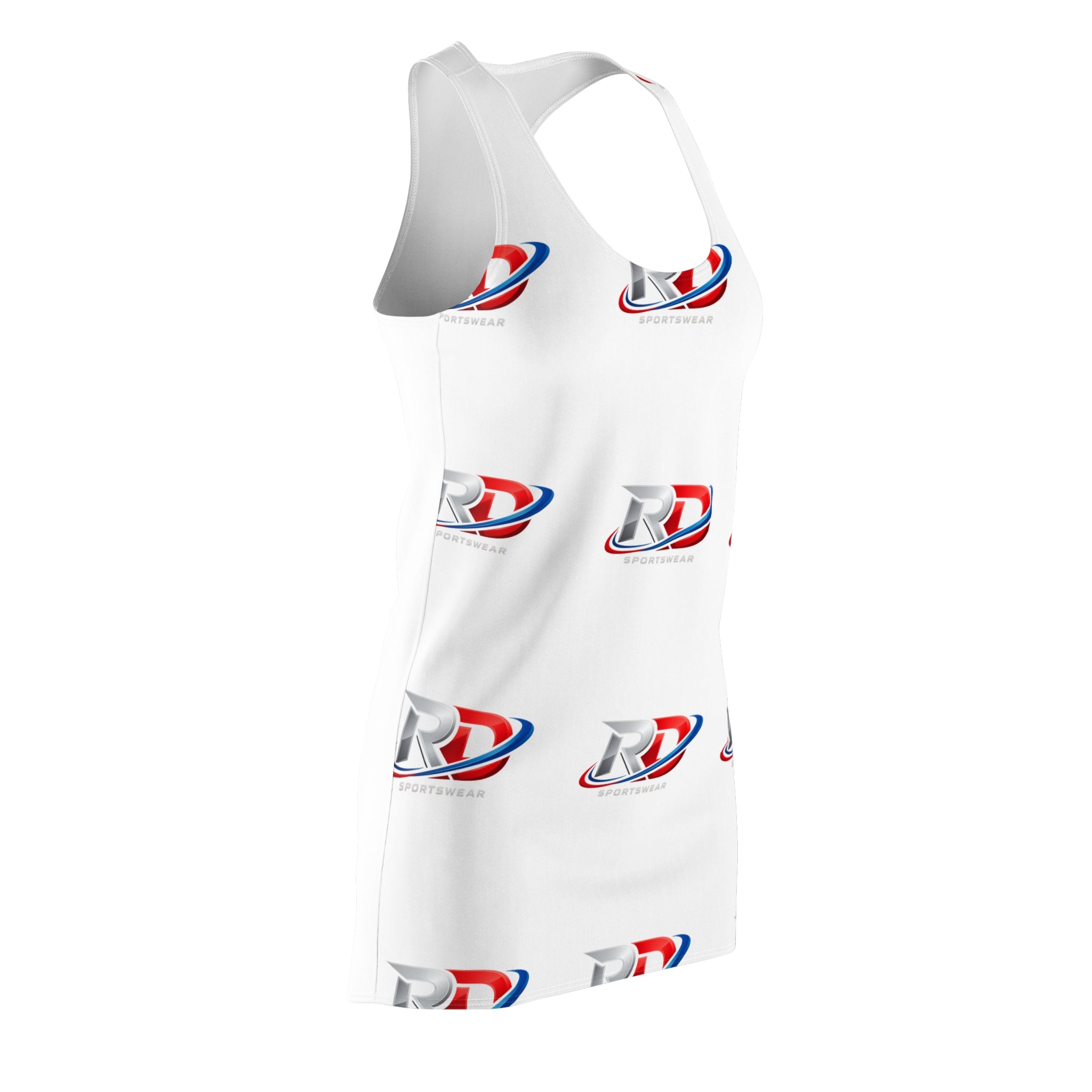 Women's Cut & Sew Racerback Dress (AOP)