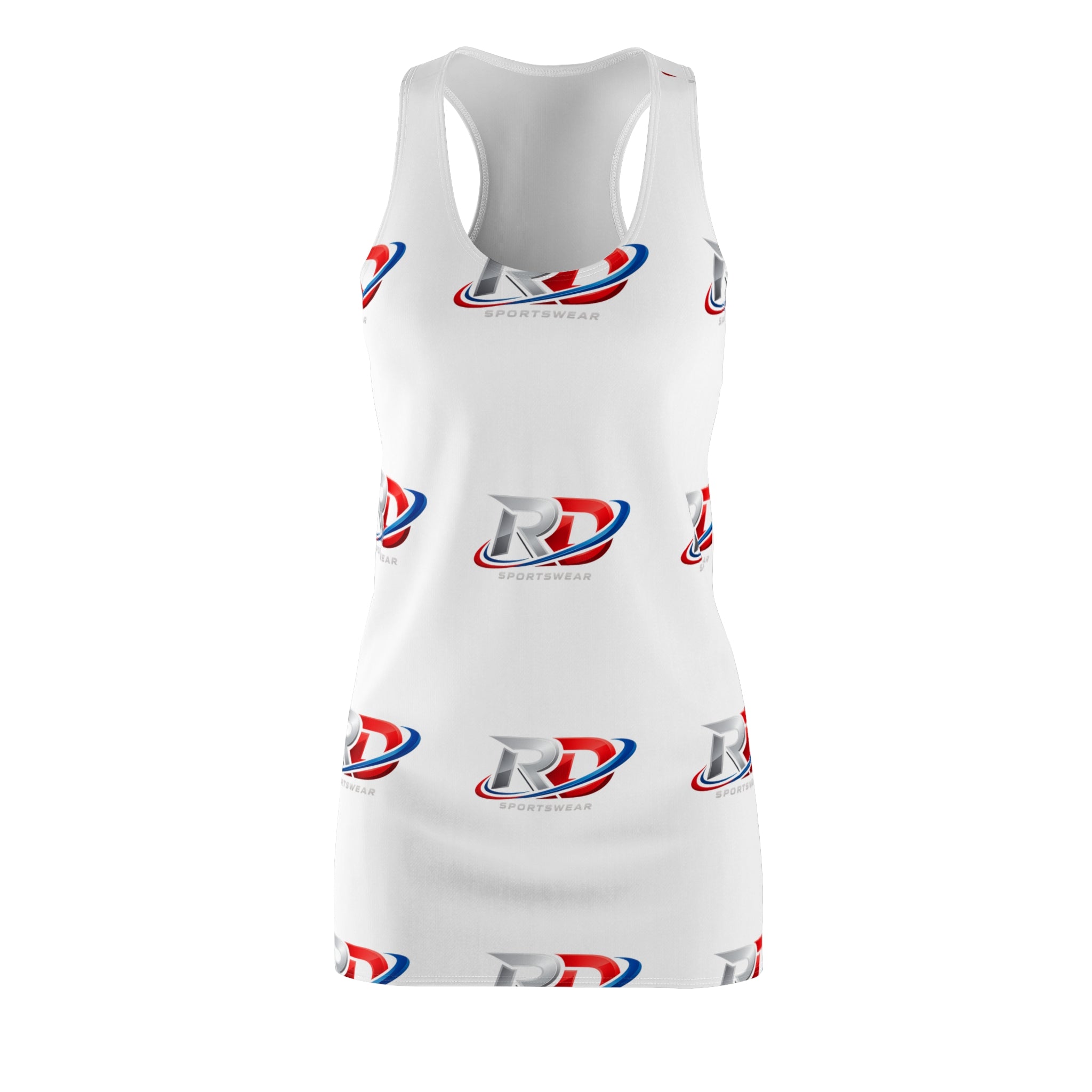 Women's Cut & Sew Racerback Dress (AOP)